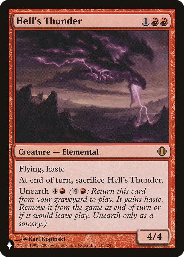 Hell's Thunder (plst)