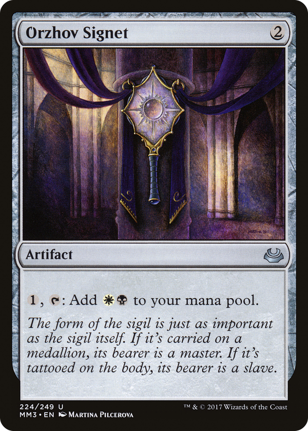 Orzhov Signet (mm3)