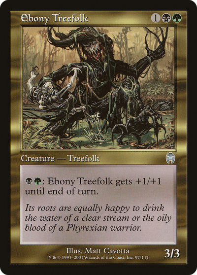Ebony Treefolk