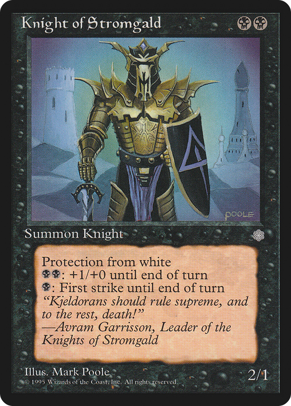 Knight of Stromgald (ice)