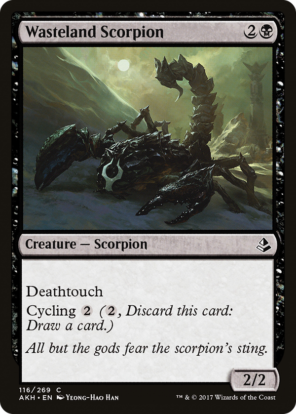Wasteland Scorpion (akh)