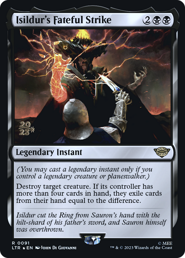 Isildur's Fateful Strike (pltr)