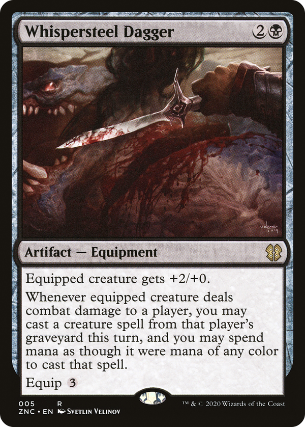 Whispersteel Dagger (znc)