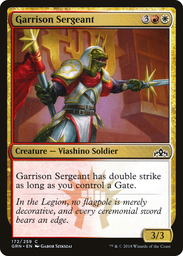 Garrison Sergeant (grn)