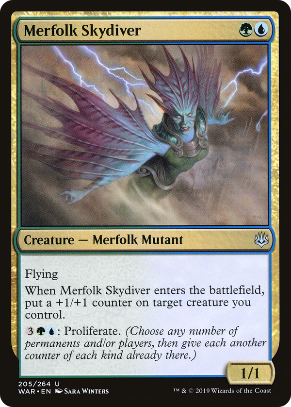 Merfolk Skydiver (war)