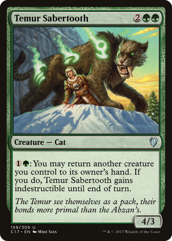 Temur Sabertooth (c17)