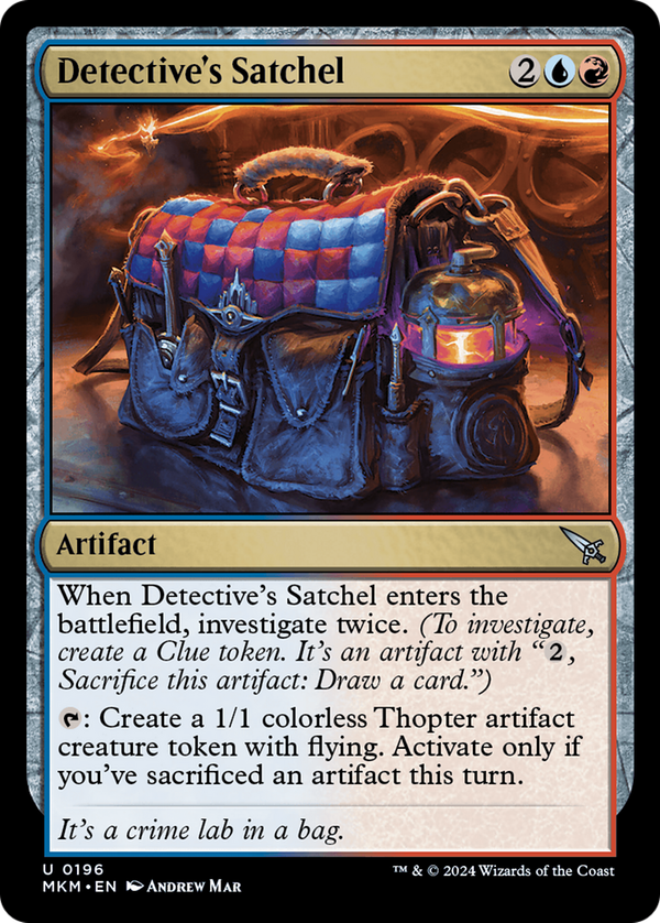 Detective's Satchel (mkm)