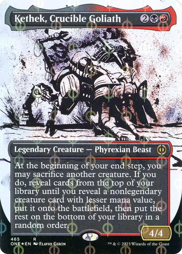 Kethek, Crucible Goliath (one)