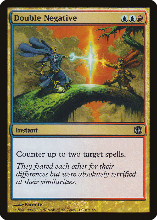 Double Negative (arb)