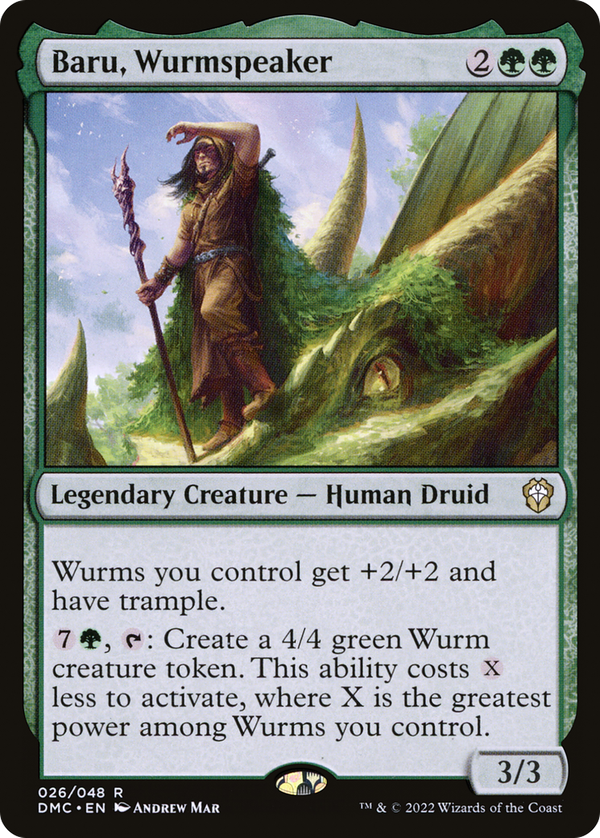 Baru, Wurmspeaker (dmc)