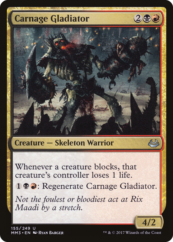 Carnage Gladiator (mm3)