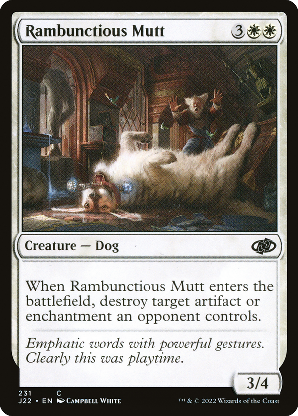 Rambunctious Mutt (j22)