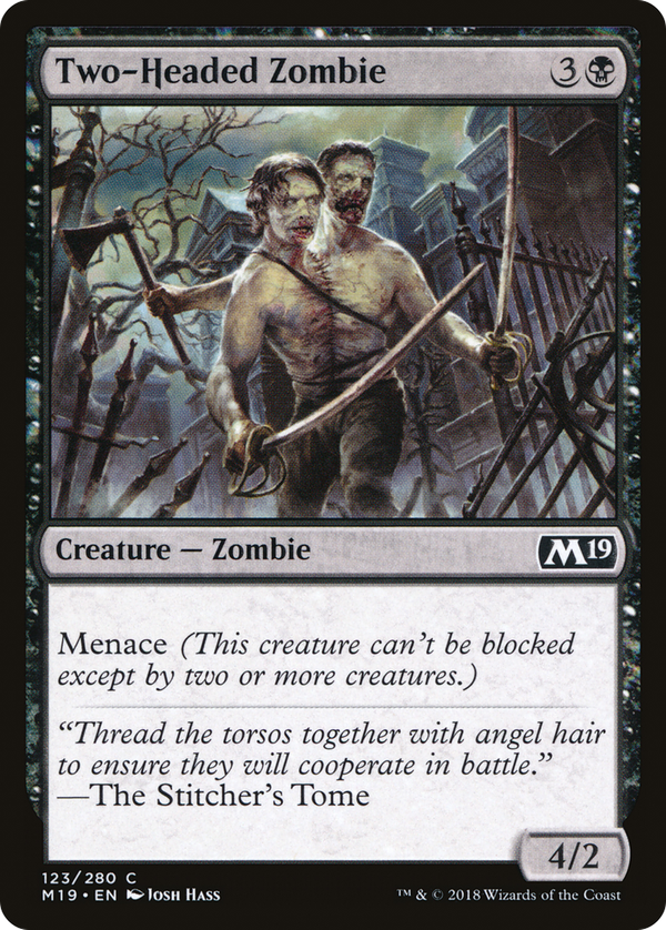 Two-Headed Zombie (m19)