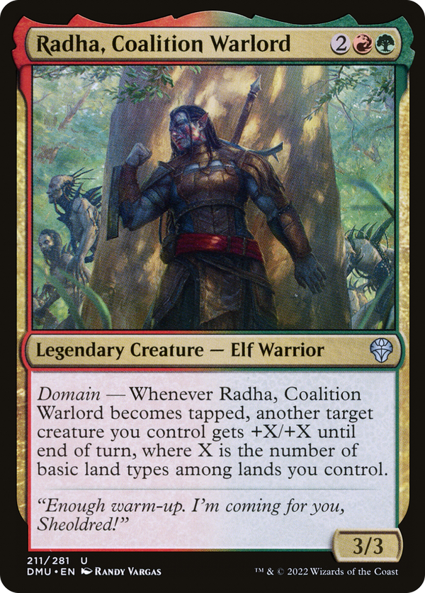 Radha, Coalition Warlord (dmu)