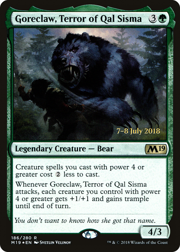 Goreclaw, Terror of Qal Sisma (pm19)