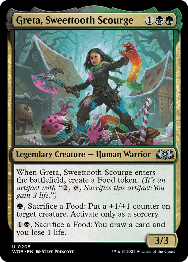 Greta, Sweettooth Scourge (woe)