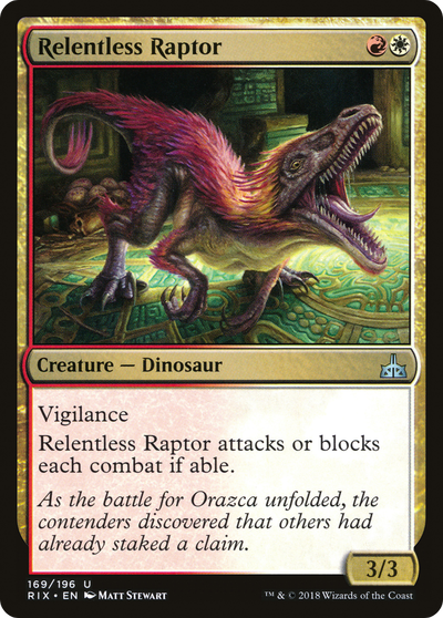 Relentless Raptor