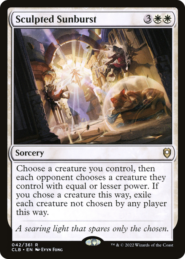 Sculpted Sunburst (clb)