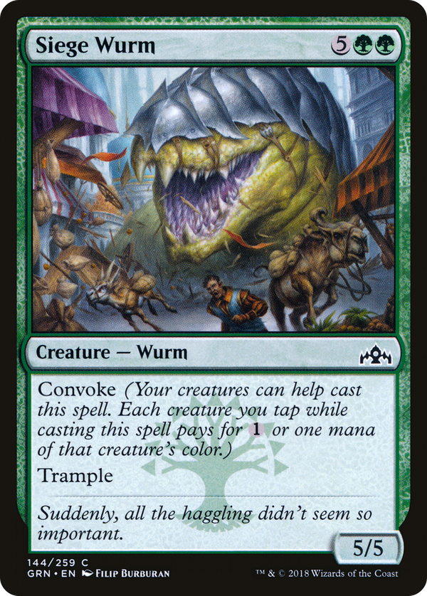 Siege Wurm (grn)