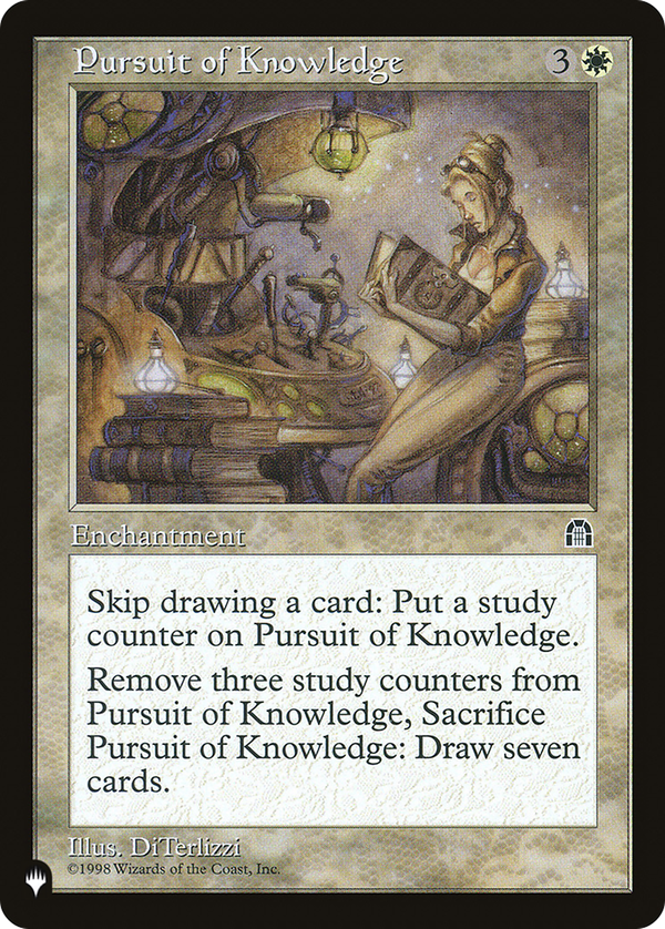 Pursuit of Knowledge (plst)