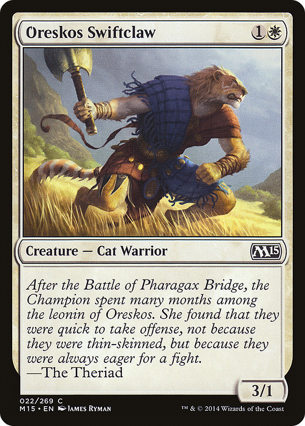 Oreskos Swiftclaw (m15)