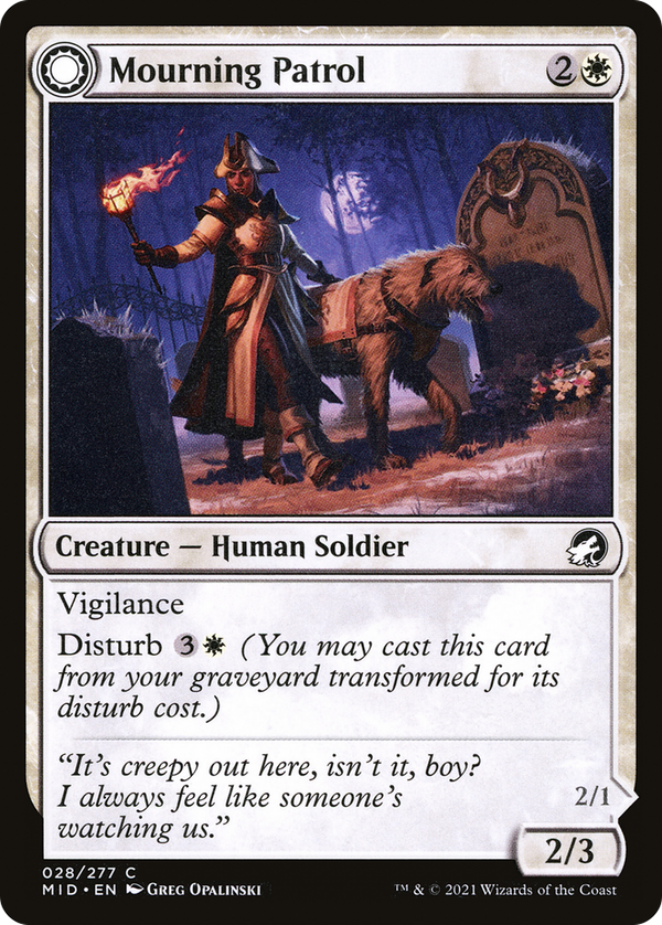 Mourning Patrol // Morning Apparition (mid)