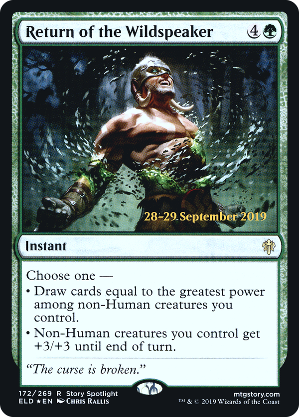 Return of the Wildspeaker (peld)