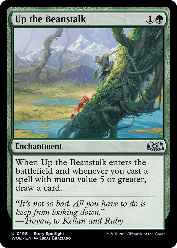 Up the Beanstalk (woe)