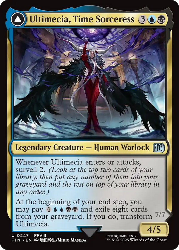 Ultimecia, Time Sorceress // Ultimecia, Omnipotent (fin)