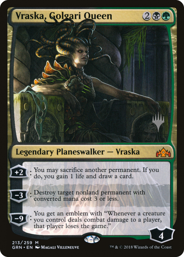 Vraska, Golgari Queen (pgrn)