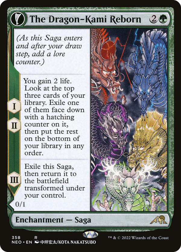The Dragon-Kami Reborn // Dragon-Kami's Egg (neo)