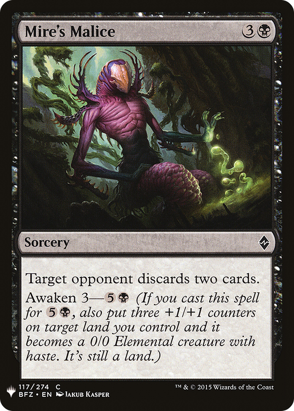 Mire's Malice (plst)