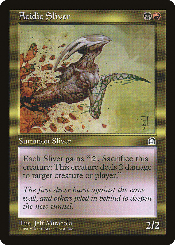 Acidic Sliver (sth)
