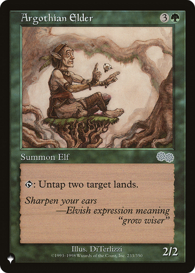 Argothian Elder