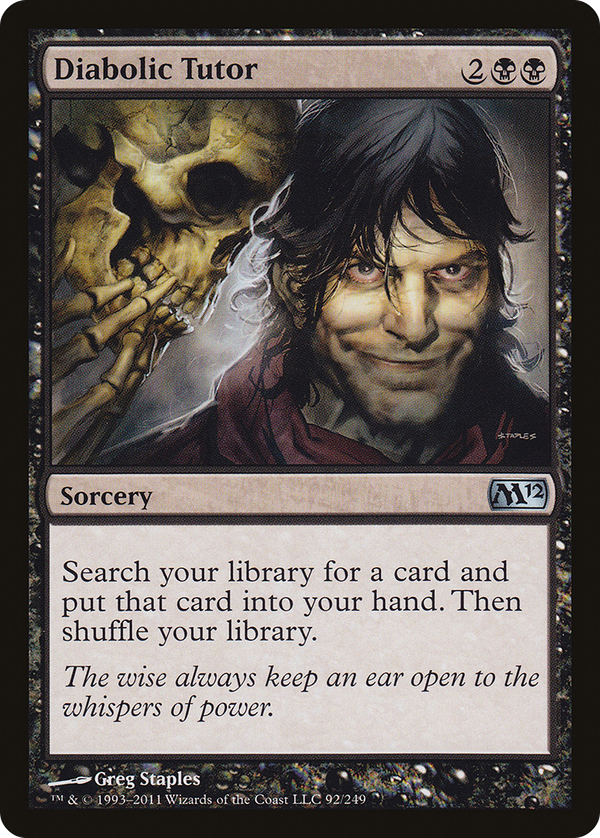 Diabolic Tutor (m12)