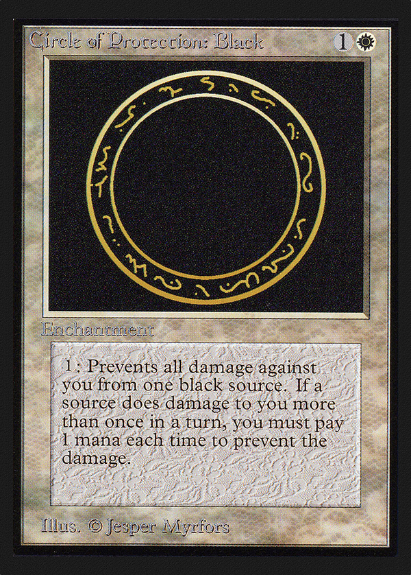 Circle of Protection: Black (ced)