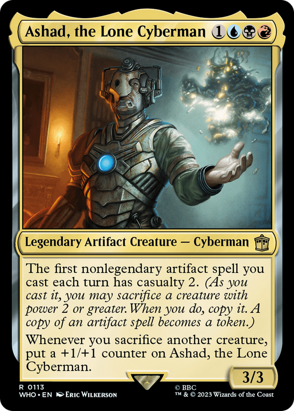 Ashad, the Lone Cyberman (who)