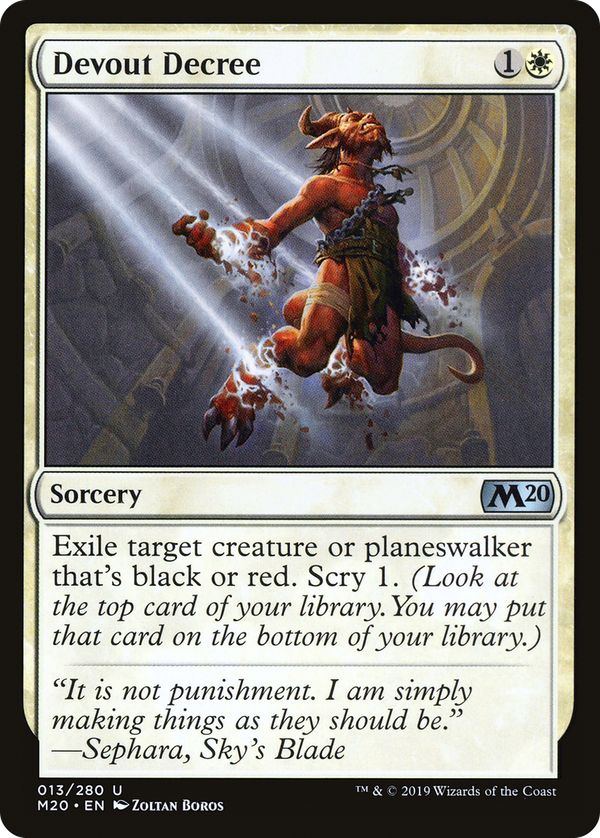 Devout Decree (m20)