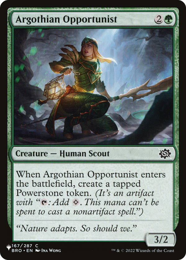 Argothian Opportunist (plst)