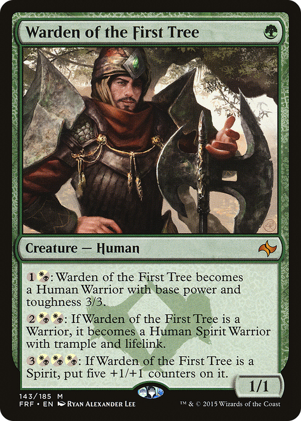 Warden of the First Tree (frf)