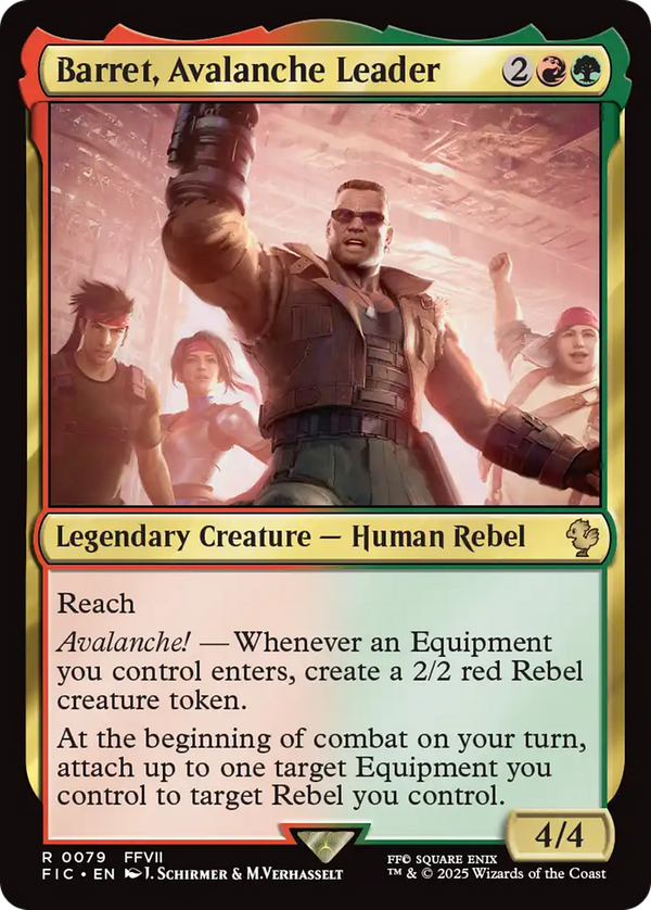 Barret, Avalanche Leader (fic)