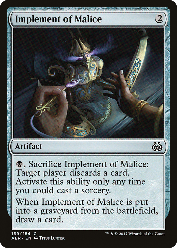 Implement of Malice (aer)