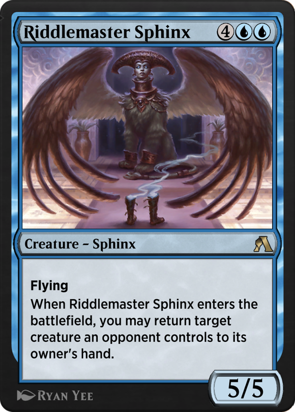 Riddlemaster Sphinx (anb)