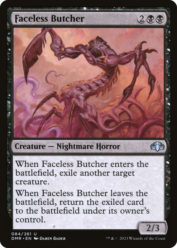 Faceless Butcher (dmr)