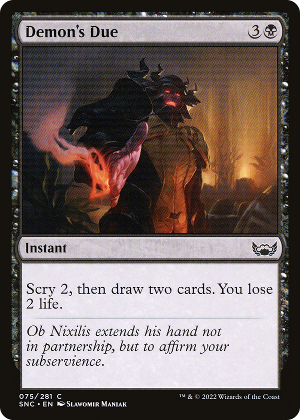 Demon's Due (snc)