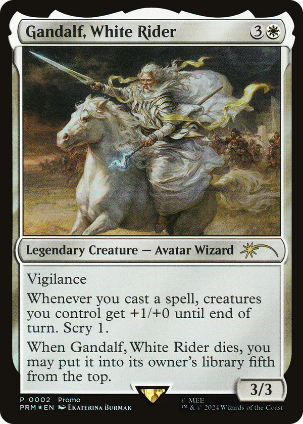Gandalf, White Rider (pltc)