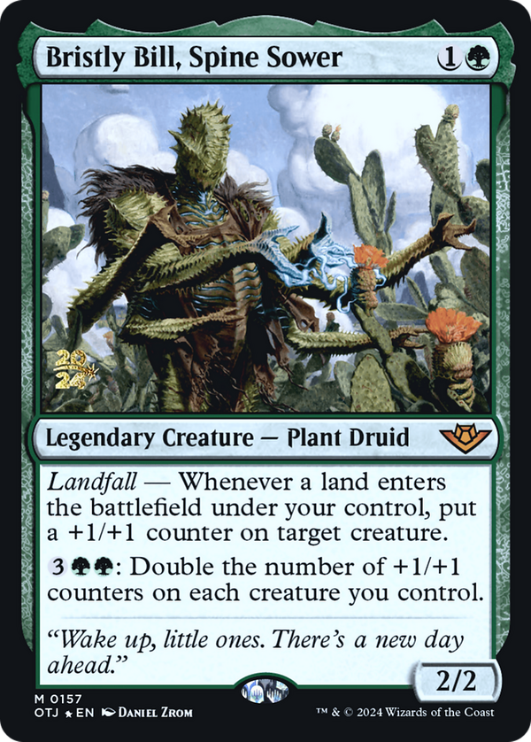 Bristly Bill, Spine Sower (potj)