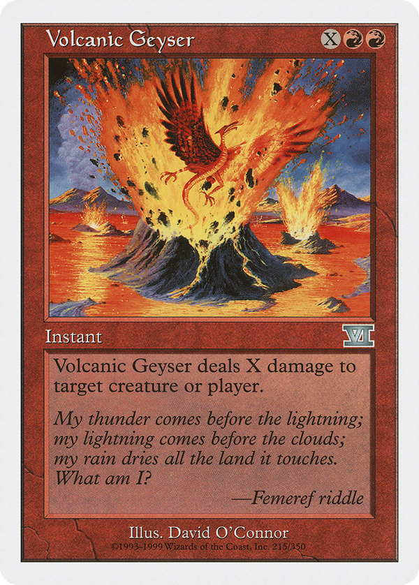 Volcanic Geyser (6ed)