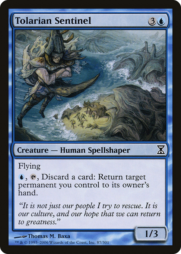 Tolarian Sentinel (tsp)