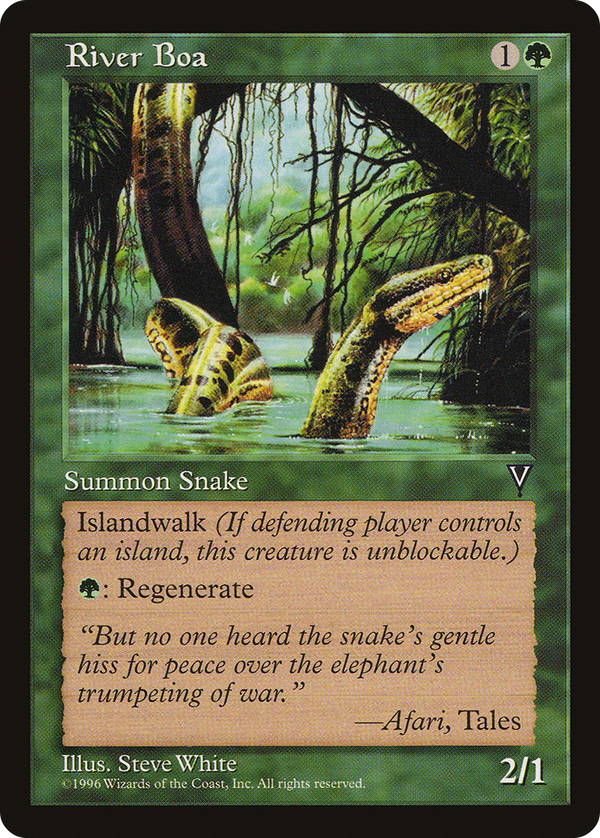 River Boa (vis)